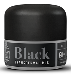 Cannariginals CBD THC Topical Transdermal Ointment Black